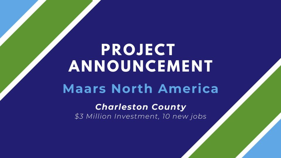 Maars North America selects Charleston County to establish first US-based production operation