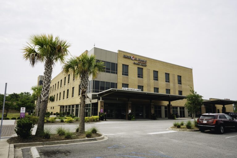 The exterior of Roper St. Francis Berkeley hospital in South Carolina.