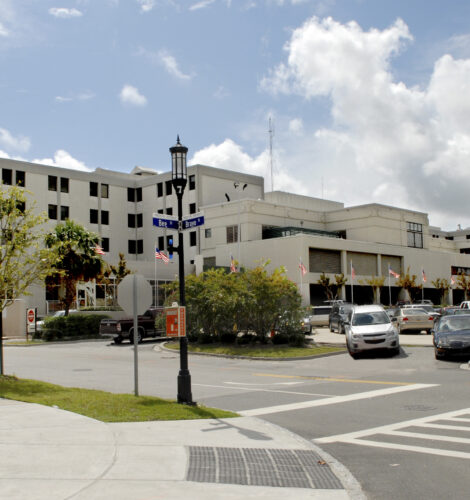 The exterior of Ralph H. Johnson VA Medical Center in South Carolina.